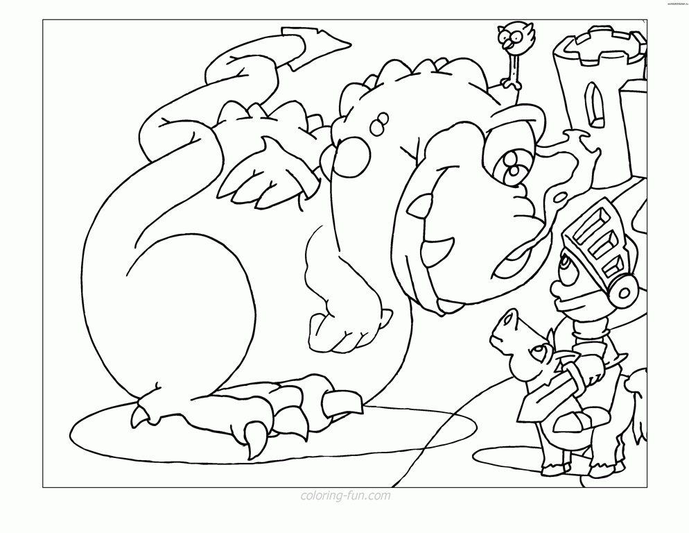 Dragons coloring pages 86 / Dragons / Kids printables coloring pages