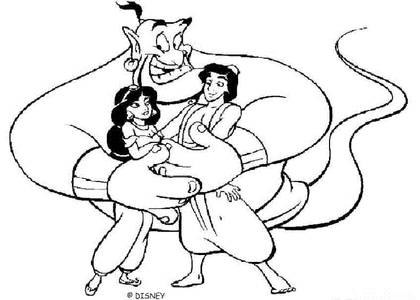 30 Aladdin Coloring Pages | Free Coloring Page Site