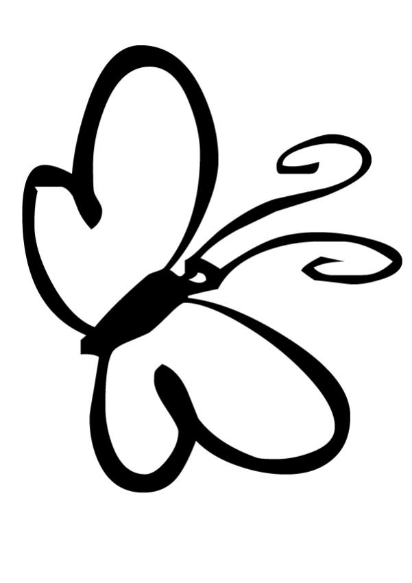 BUTTERFLY coloring pages - Butterfly