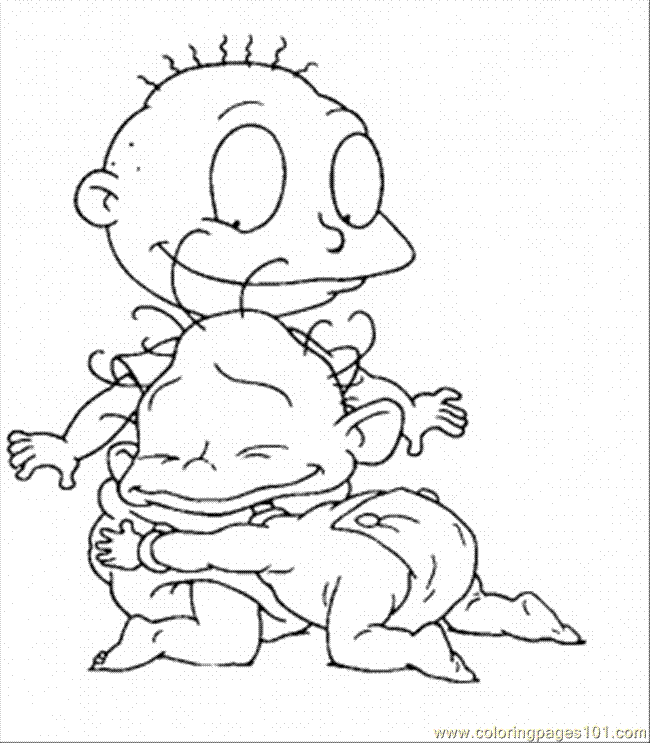 susie rugrats Colouring Pages