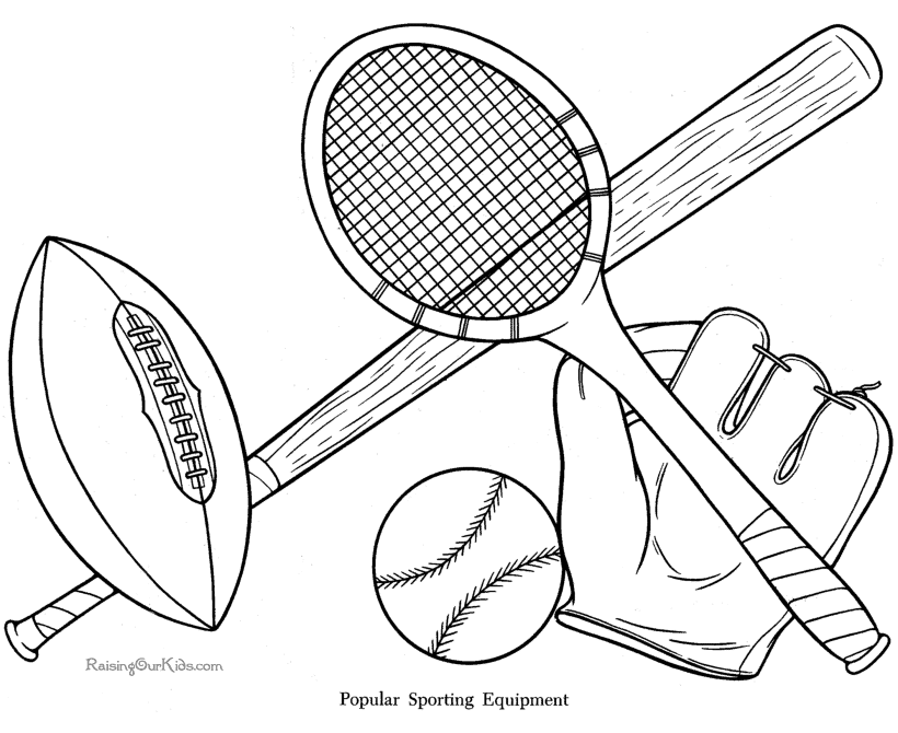 Sports to color 007