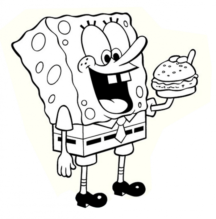 Spongbob Coloring Pages