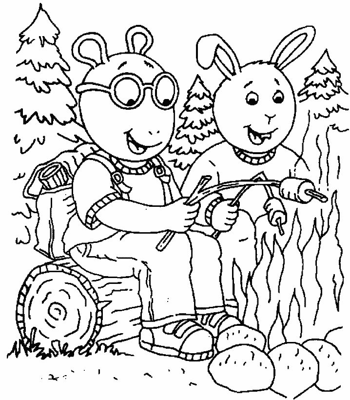 Arthur Coloring Pages Free Printable Arthur Coloring Pages For Kids ...
