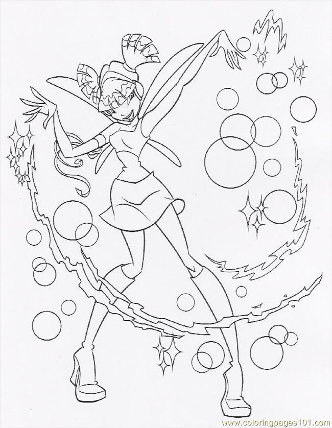 Winx Printables Coloring Home