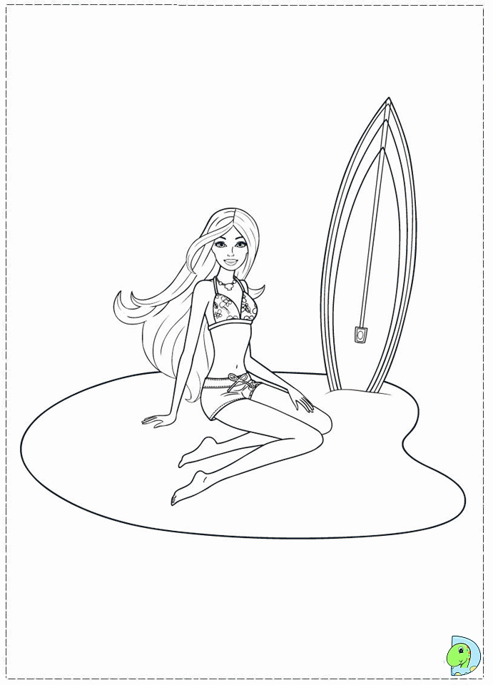 barbie a mermaid tale movie colouring pages | Free Coloring Pages