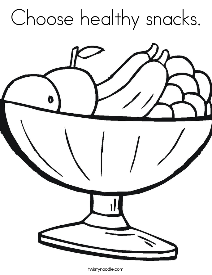 hEALTHY Colouring Pages (page 2)