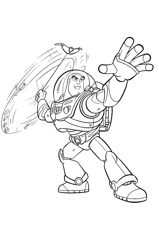 Buzz-lightyear-coloring-3 | Free Coloring Page Site