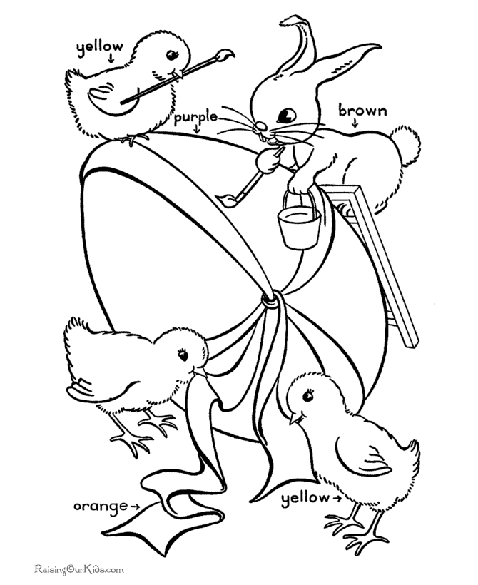 Easter Coloring Pages To Print