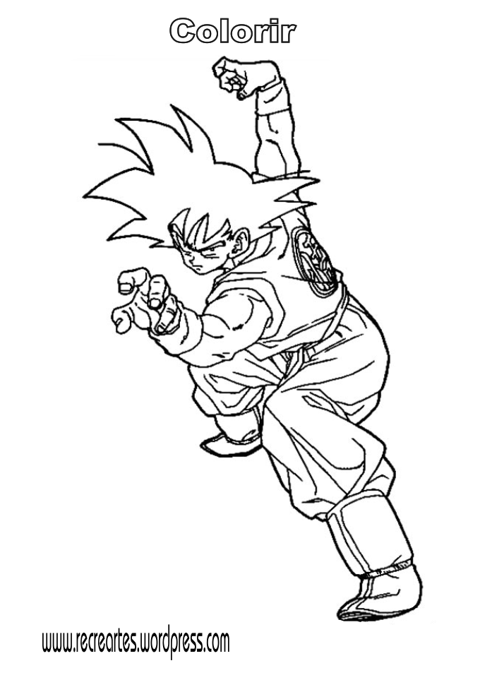 Pictures Of Dragon Ball Z Kai - Coloring Home