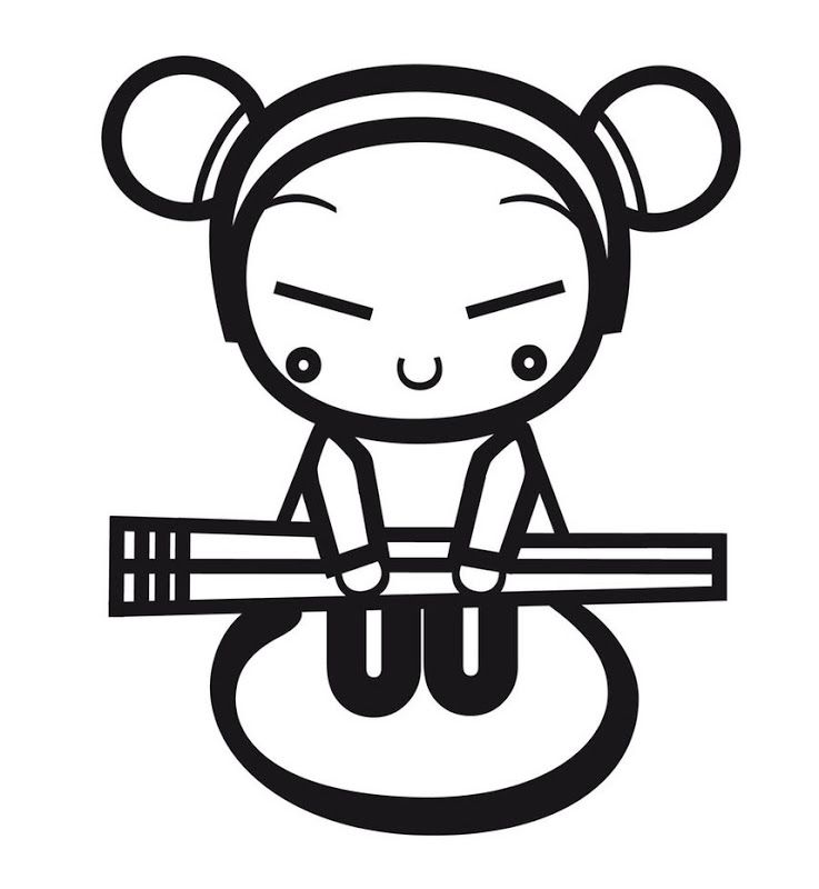 Pucca Coloring Pages Coloring Book Area Best Source For Coloring 