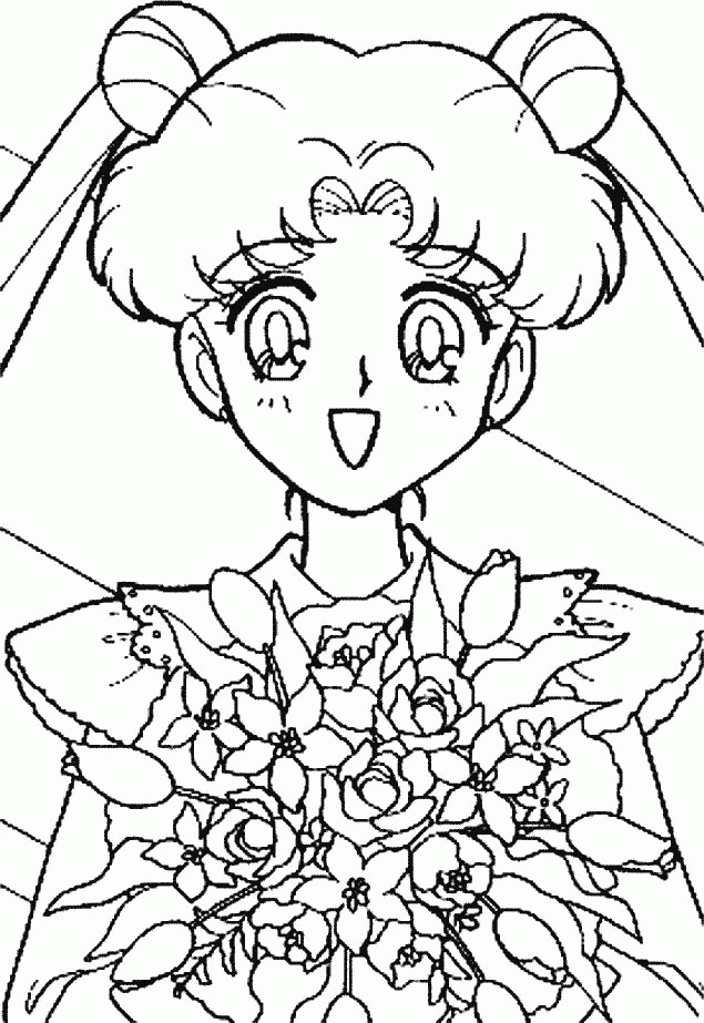 Sailor Moon Colouring Book - Sailor Moon Coloring Pages : Coloring 