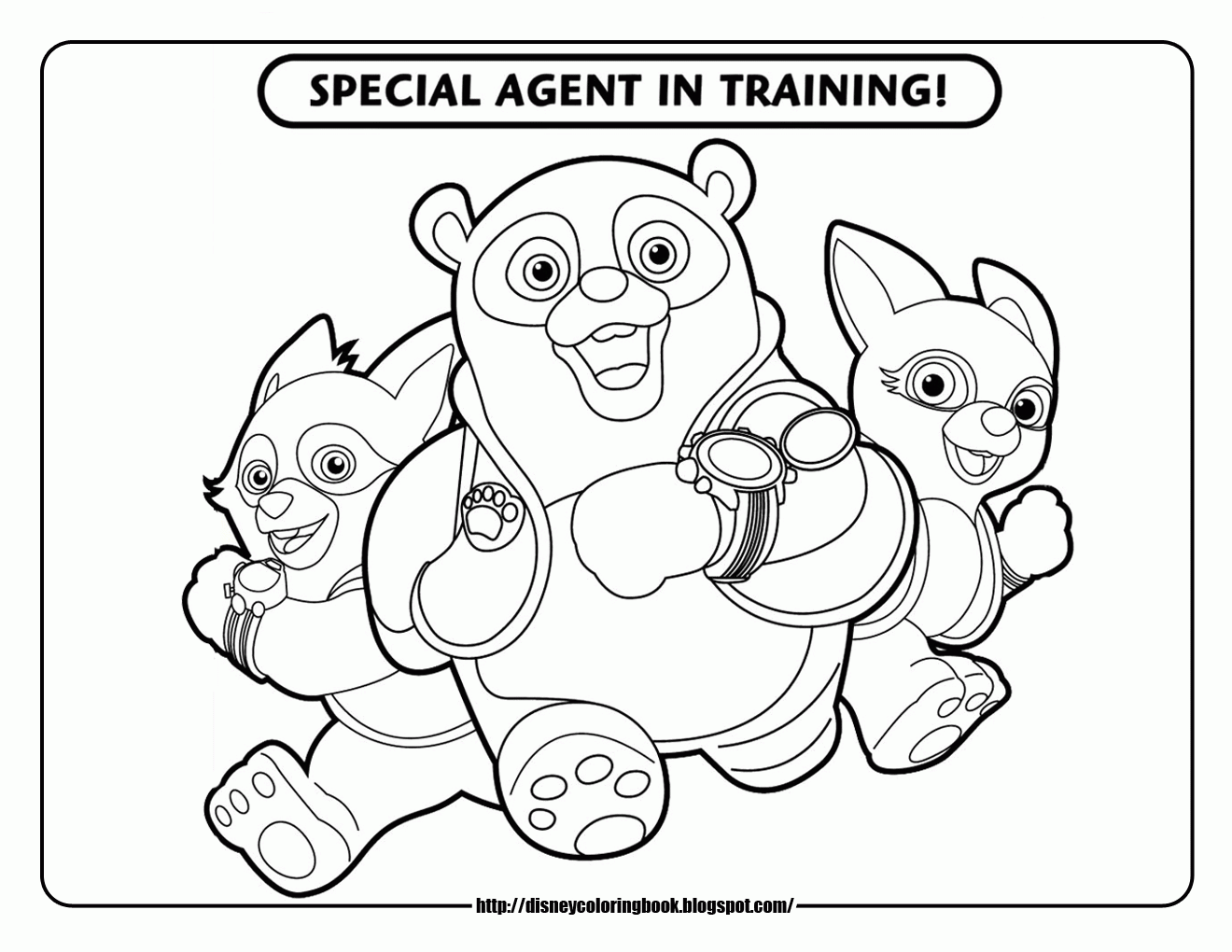 Disney Character Coloring Pages To Print