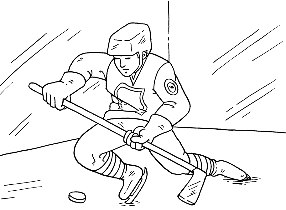 Printable hockey coloring pages for kids Keep Healthy Eating Simple