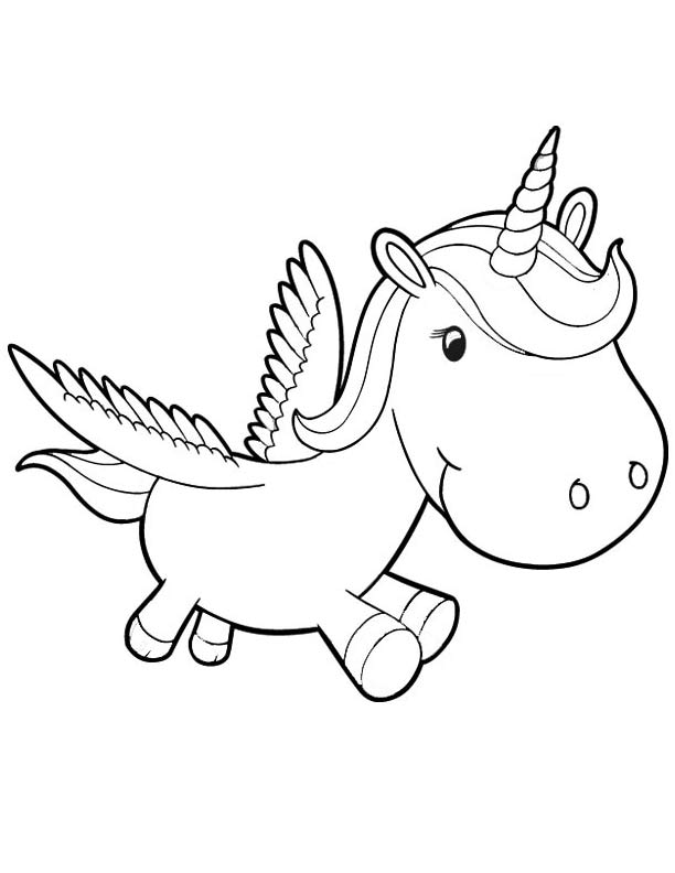 Related Pictures Free Unicorn Coloring Pages For Your Kids Car 