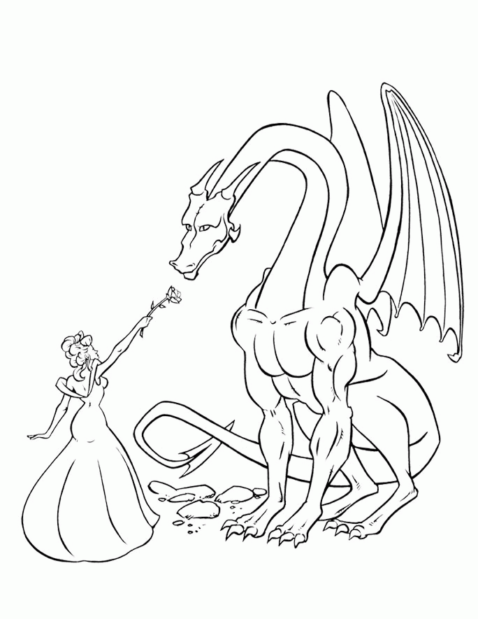 Fantasy Coloring Page | HelloColoring.com | Coloring Pages