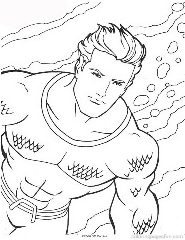 Aquaman Coloring Pages 36 | Free Printable Coloring Pages 