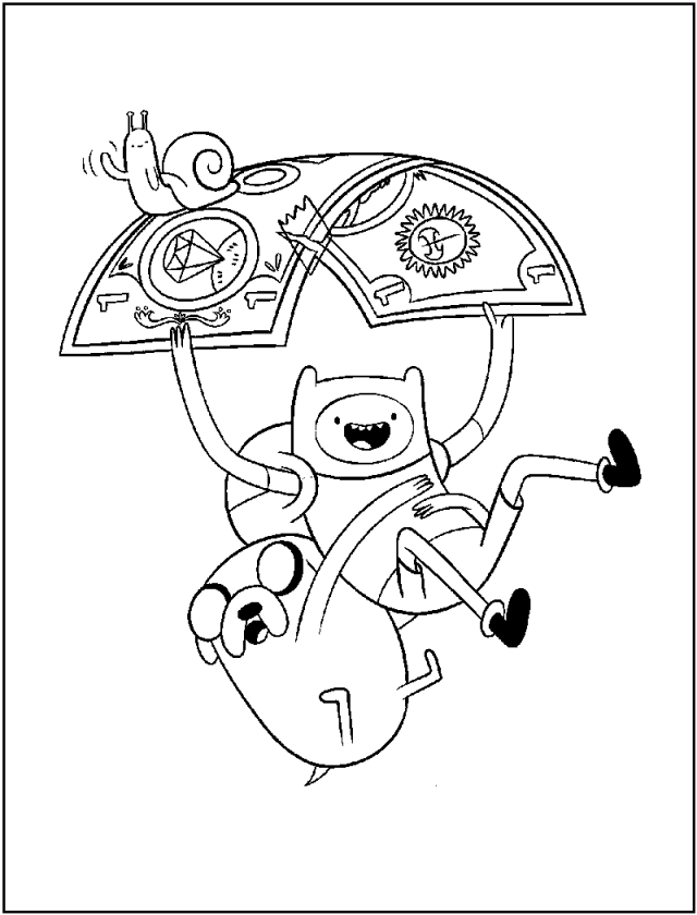 Adventure Time Coloring Pages Free Download Kids Coloring 