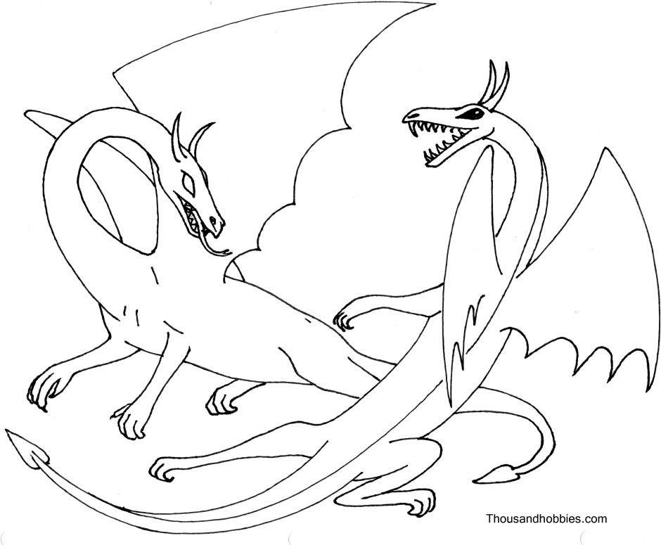 Printable Dragon Coloring Pages 133408 Label Cool Printable 273072 