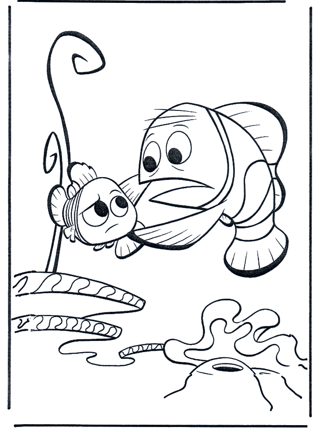 Nemo 9 - Nemo coloring pages