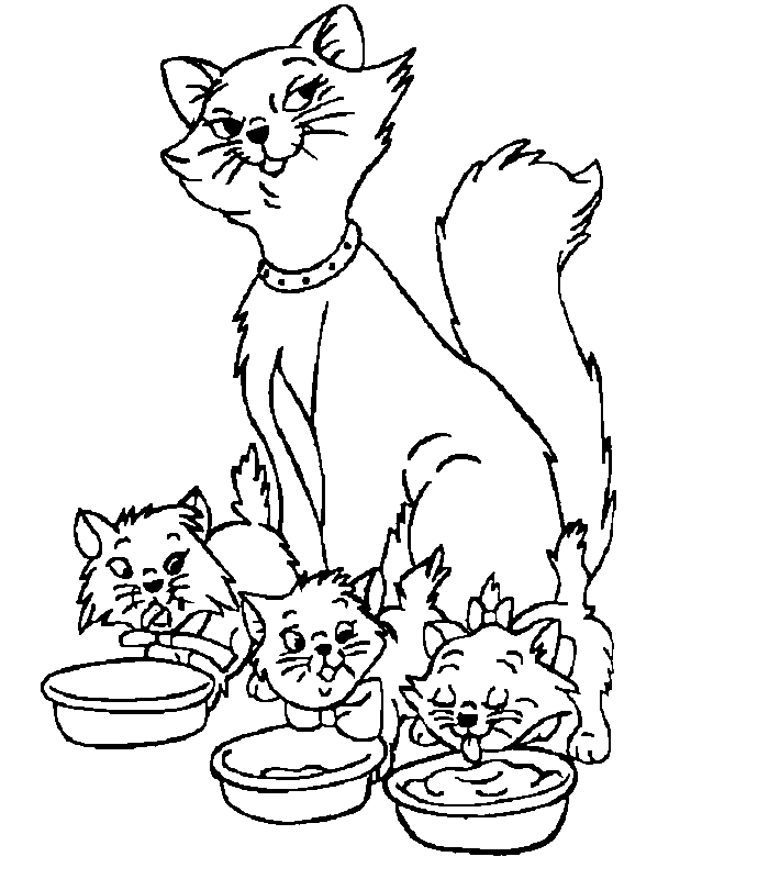 Aristocat Coloring Pages 275 | Free Printable Coloring Pages