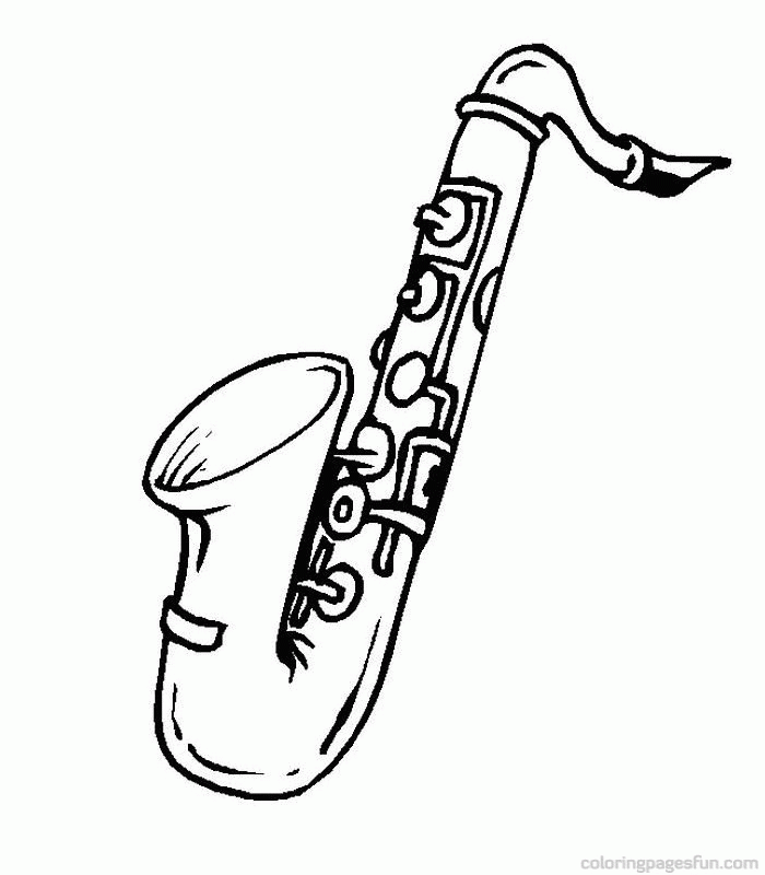 Coloring Pages Of Instruments 122 | Free Printable Coloring Pages