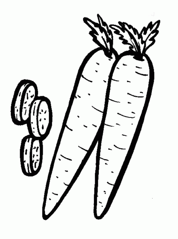 Carrot Coloring Pages Coloring Home