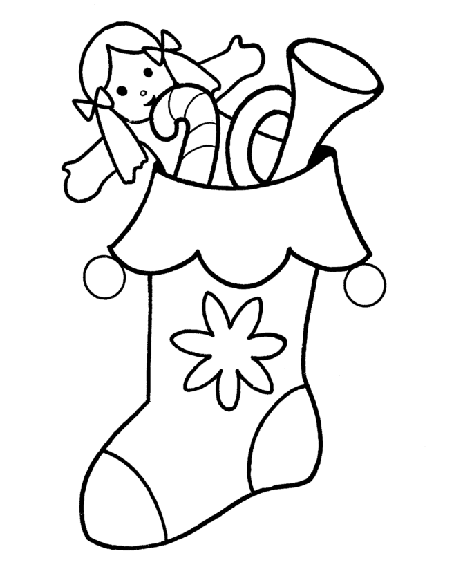 Christmas Holiday Coloring Page | HelloColoring.com | Coloring Pages