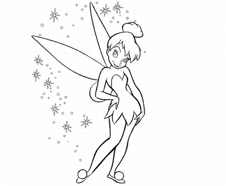 Fairy Coloring Pages (
