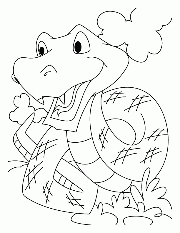 The longest snake coloring pages | Download Free The longest snake 