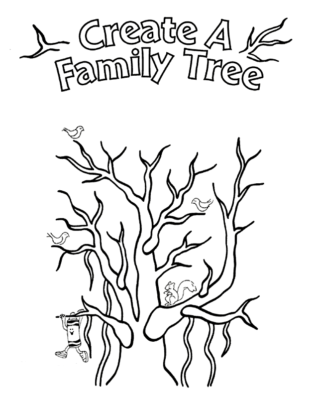 Tree-for-coloring-pages-1 | Free Coloring Page Site