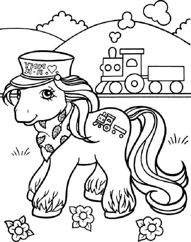 My Little Pony Coloring Pages Sheet Book 2 | Free Printable 