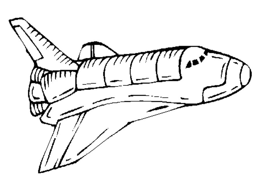 Space Shuttle Coloring Pages | Clipart Panda - Free Clipart Images