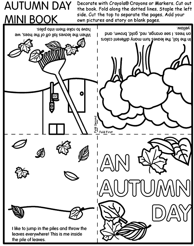 autunm Colouring Pages (page 2)