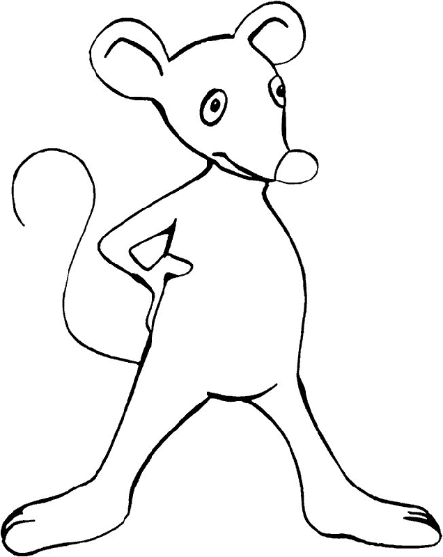 Rat Coloring Pages - Coloring Home