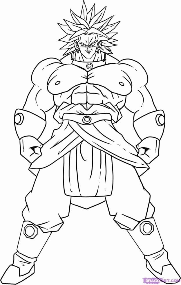 Coloring Page Of Dragon ball z | Coloring Pages