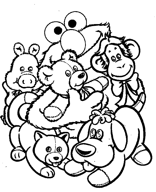 Sesame Street - 999 Coloring Pages