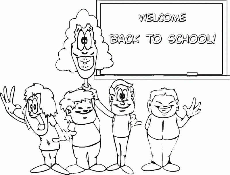 Back To School Coloring Pages | Top Coloring Pages