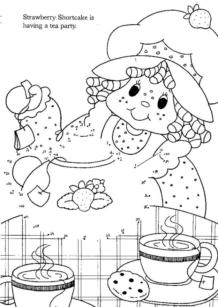 Pin by Ramona Quimby on Vintage Strawberry Shortcake Colouring Books …