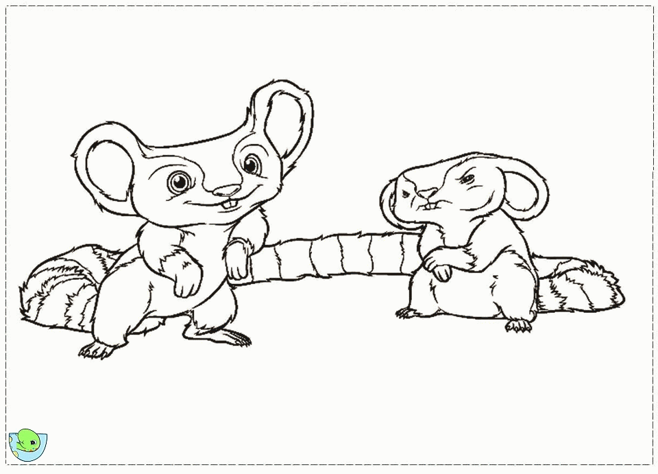 The Croods Coloring page- DinoKids.