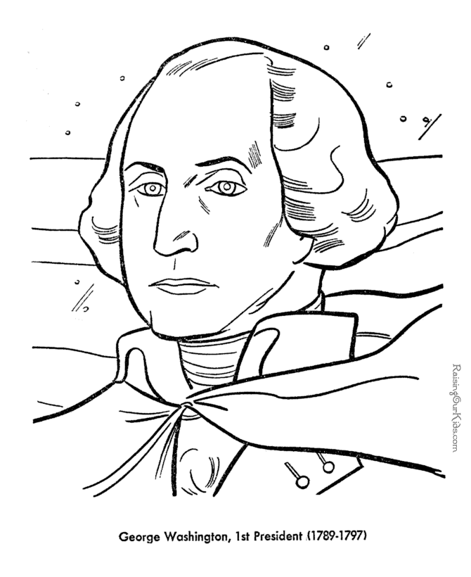 President Thomas Jefferson Coloring Pages : Coloring Kids – Free 