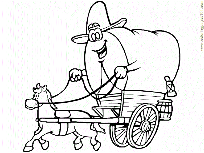 Coloring Pages Western Coloring 07 (Countries > Others) - free 