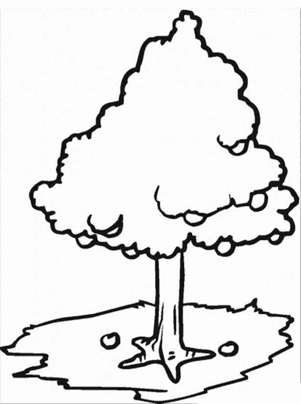 Small Tree And Hand Coloring Pages - Arbor Day Coloring Pages 