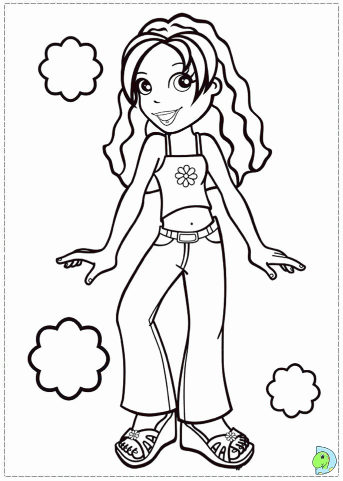 Pollypocket Ueozz Coloring Pages
