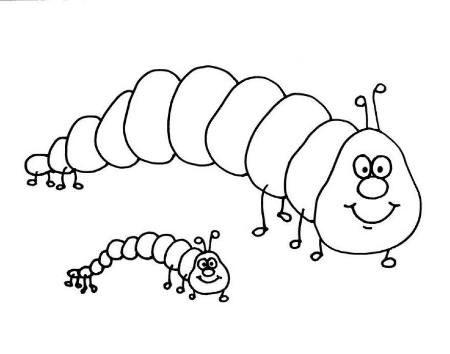 Download Hungry Caterpillar Coloring Pages - Coloring Home