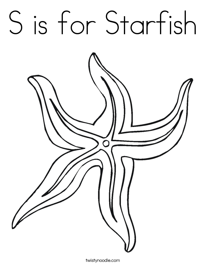 Starfish Outline