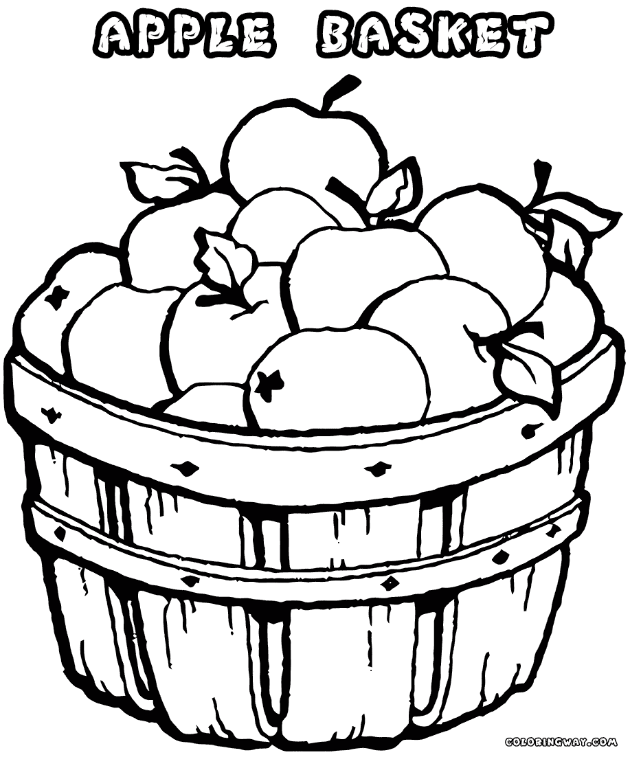 Apple coloring pages | Coloring pages to download and print