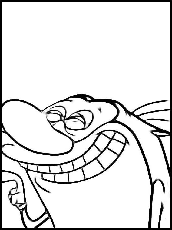 Free Printable Coloring Book Ren and Stimpy 11