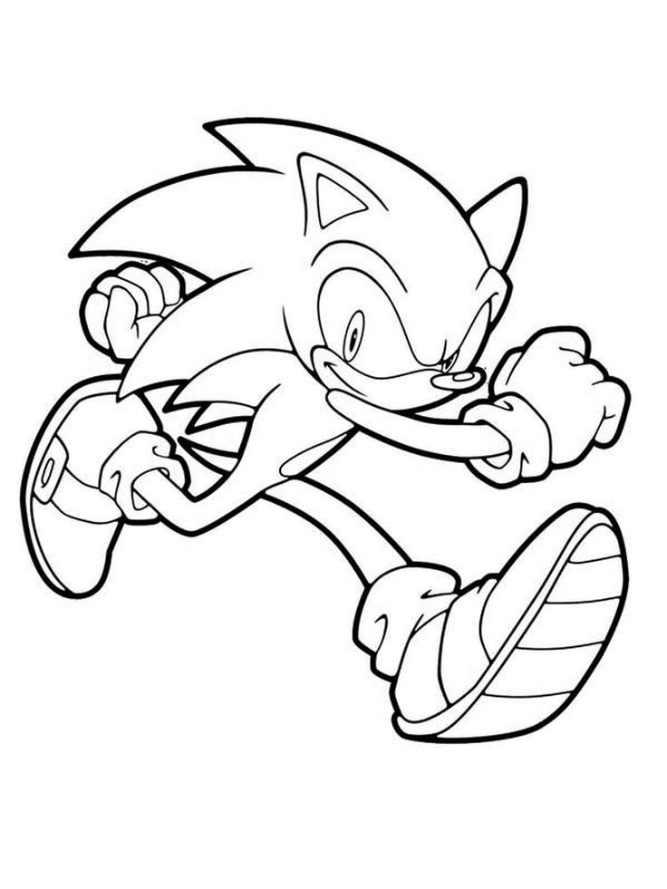 Super Sonic Coloring Pages. The following is our collection of Sonic  Coloring Page Printables. Yo… | Cartoon coloring pages, Hedgehog colors,  Monster coloring pages