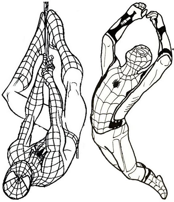 spider man far from home in action coloring page | Spider coloring page, Spiderman  coloring, Spiderman