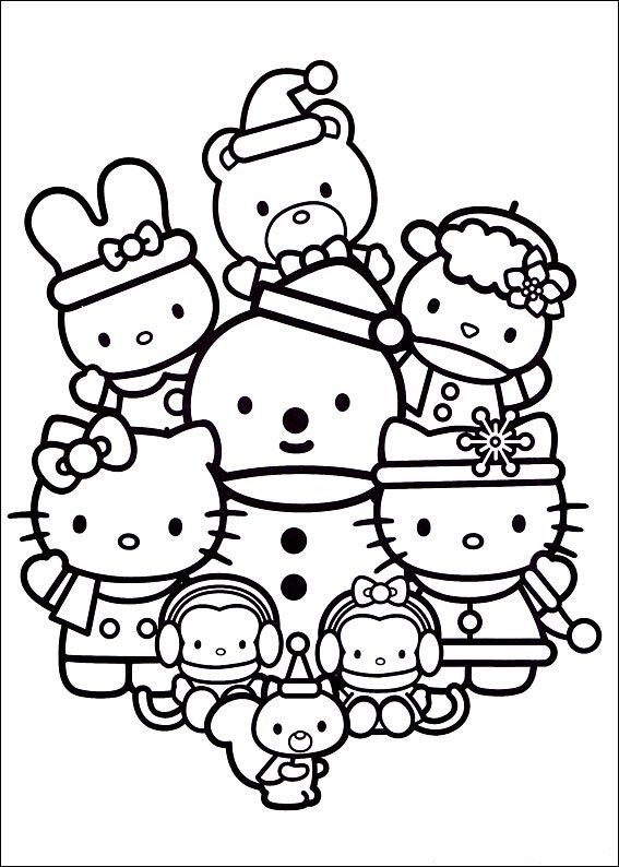 Sanrio Coloring Pages - Free Printable ...